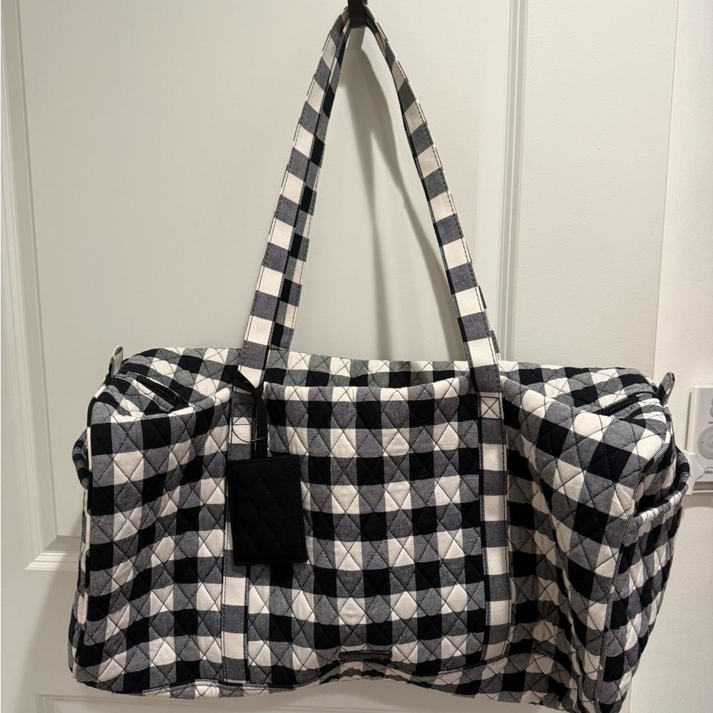 Vera Bradley quilted tote
